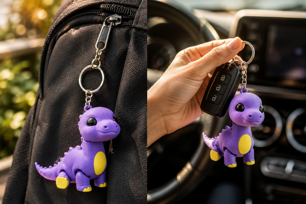 Skyloom | Articulated Dragon Keychain