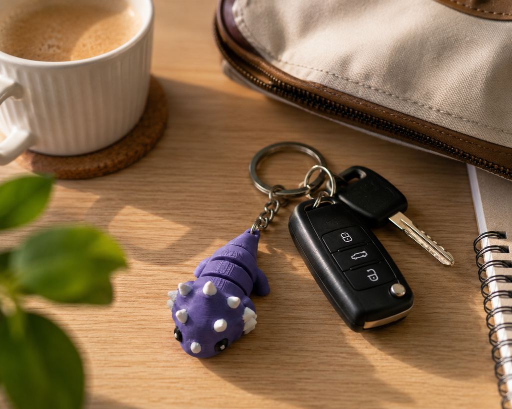Thornok | Articulated Dragon Keychain