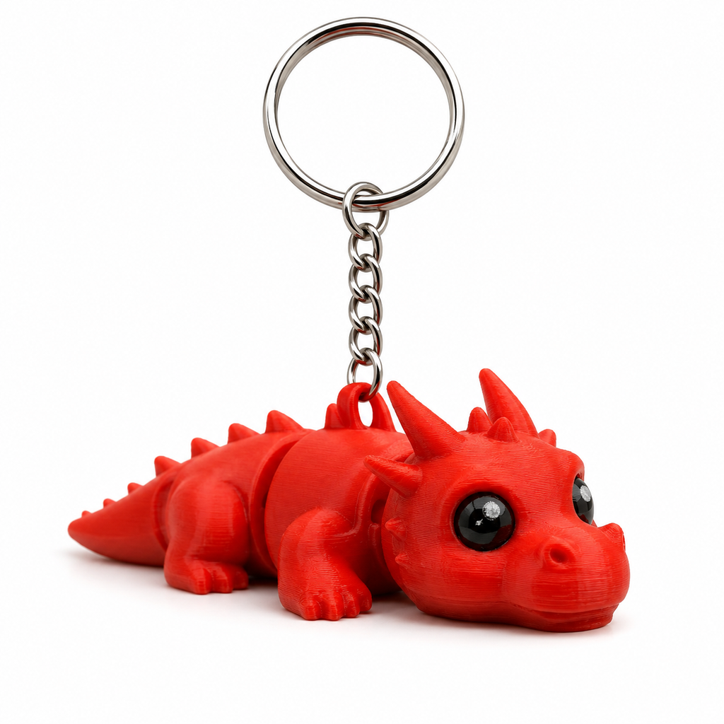 Drakoro | Articulated Dragon Keychain