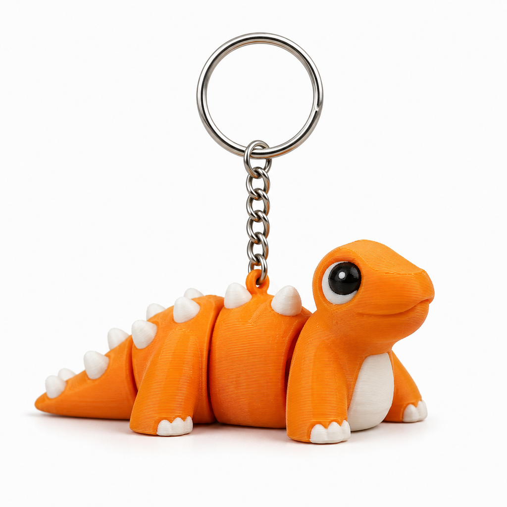 Spikora | Articulated Dragon Keychain