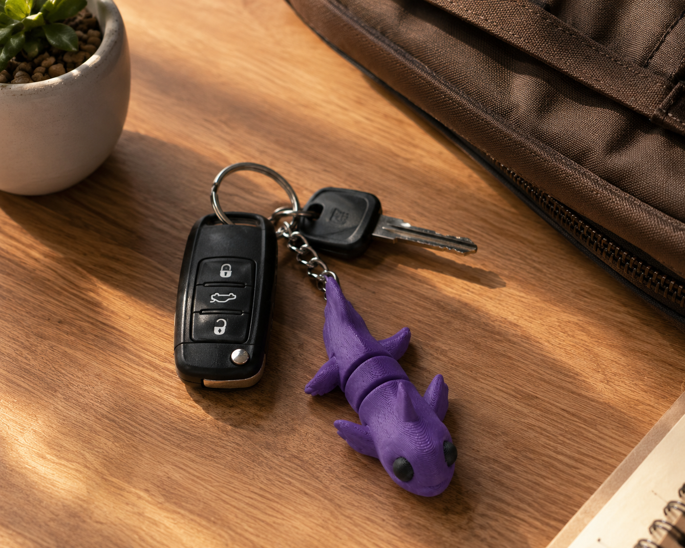Viofin | Articulated Dragon Keychain