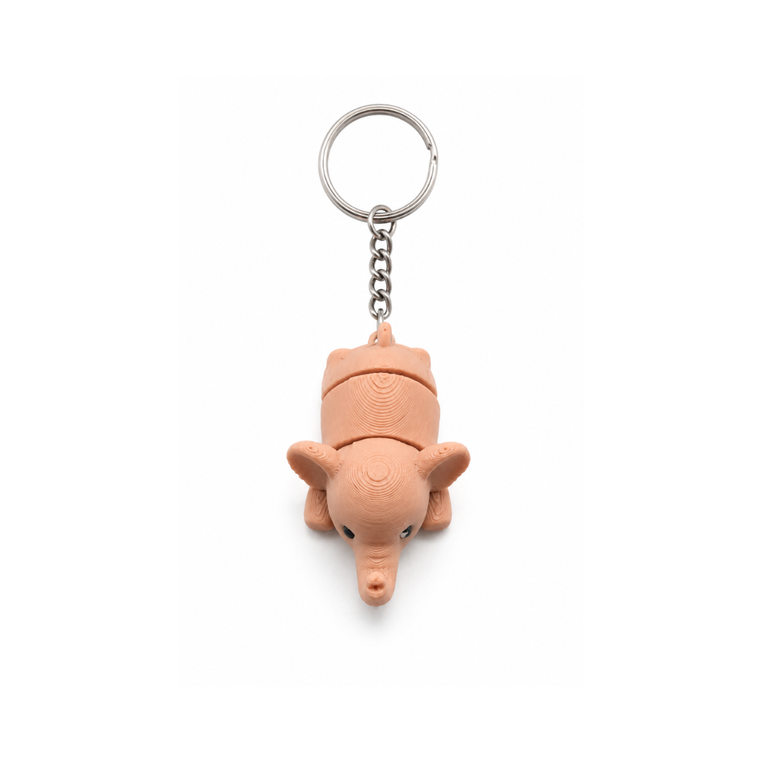Ellumi | Articulated Elephant Keychain