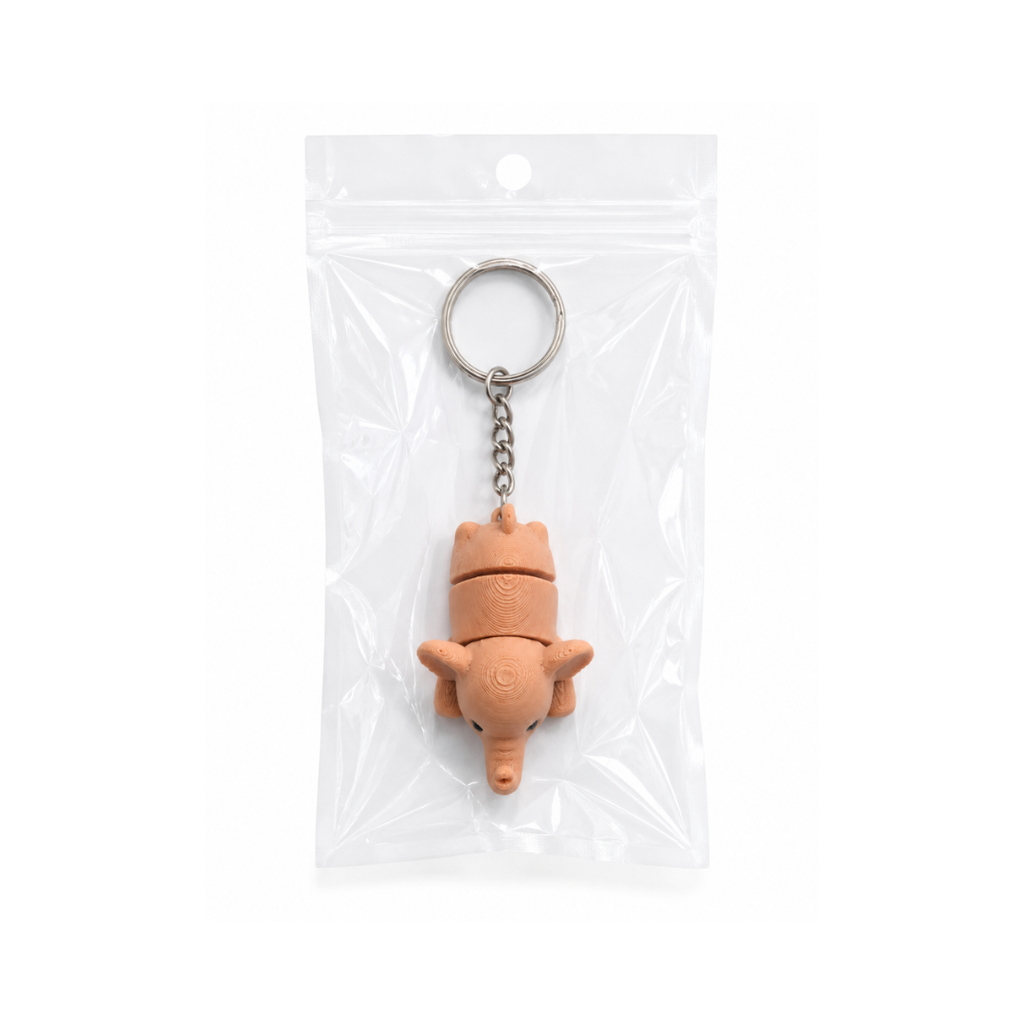 Ellumi | Articulated Elephant Keychain