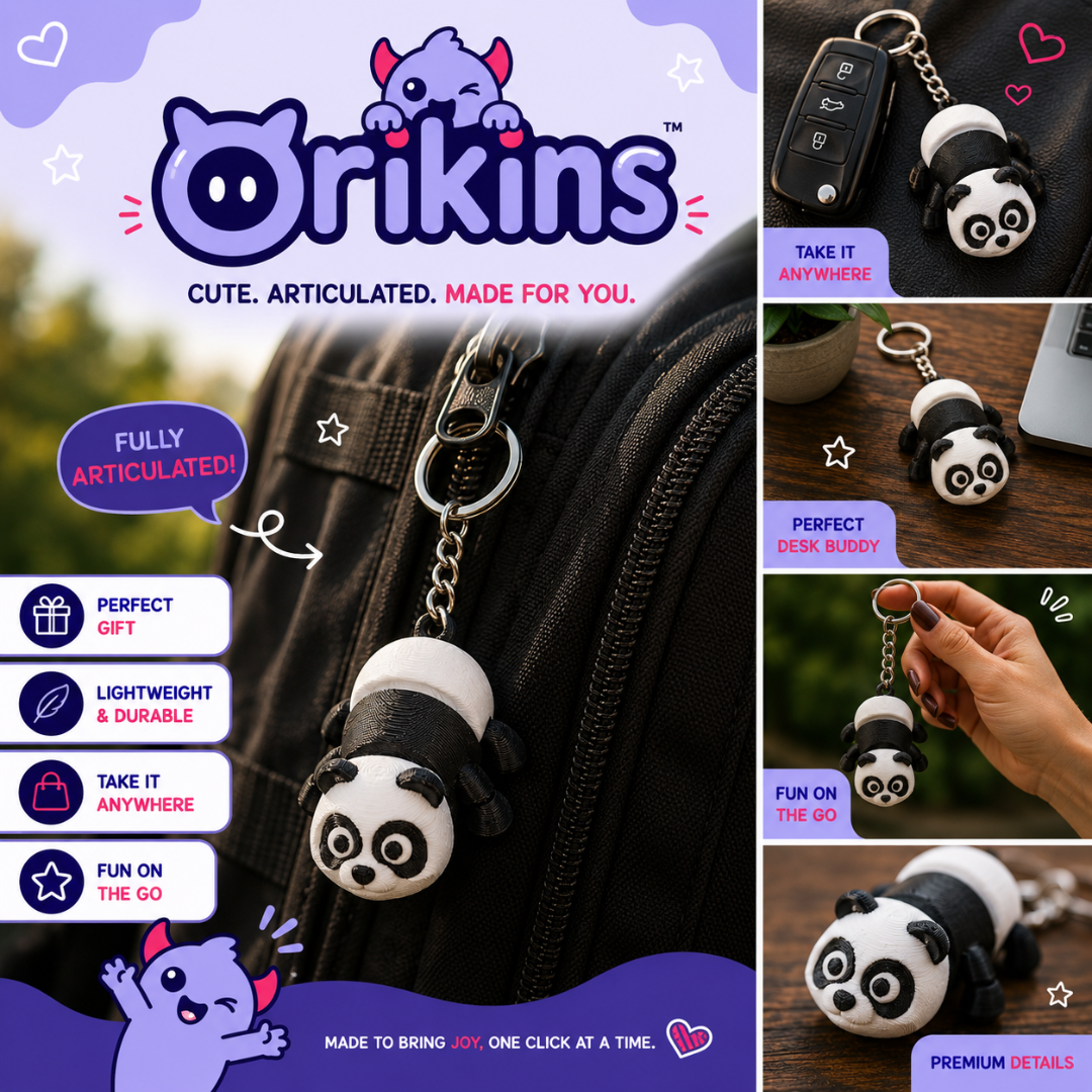 Pandora | Articulated Panda Keychain