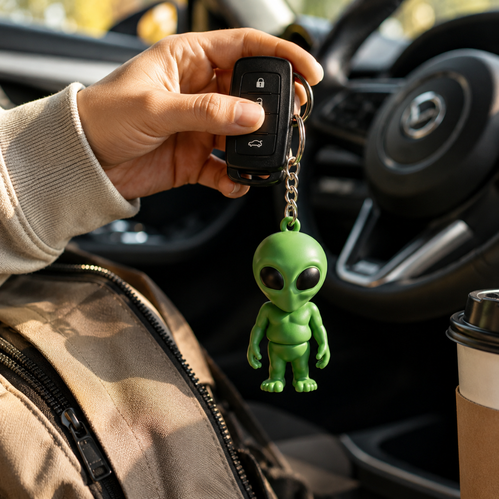Zorbi | Alien Keychain