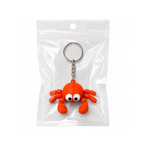 Crabbix | Articulated Crab Keychain