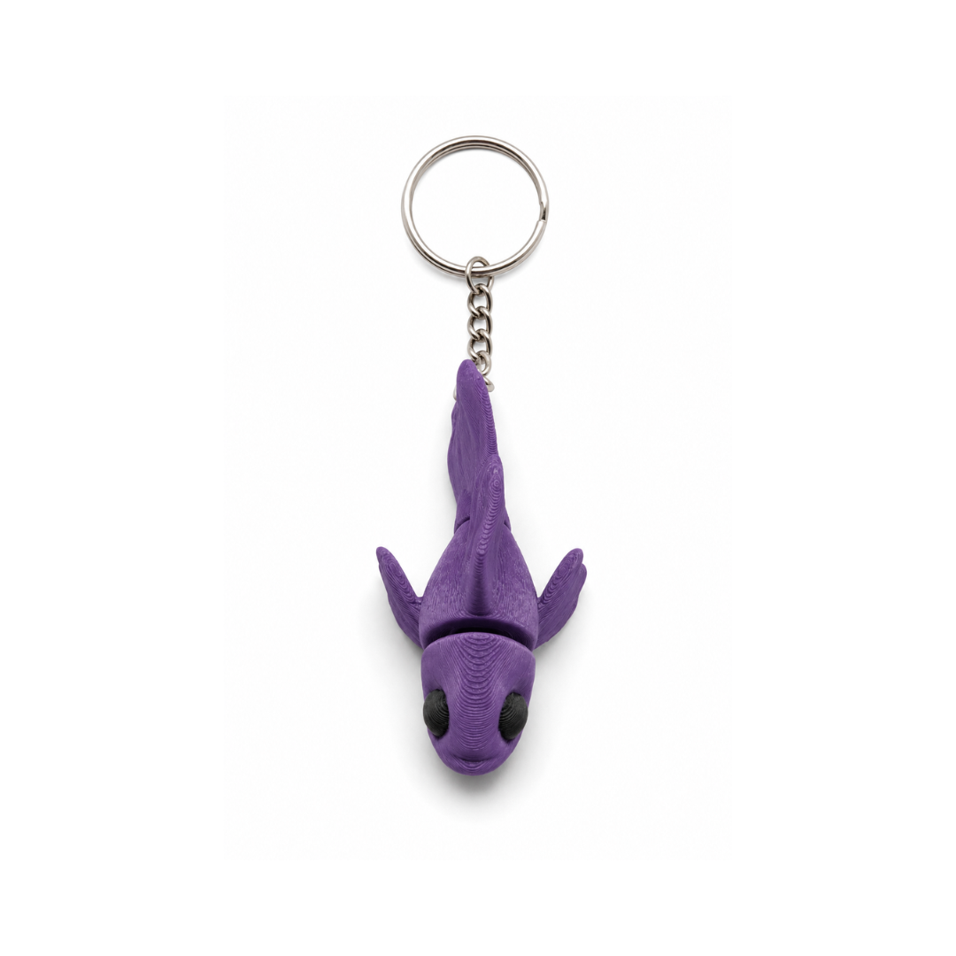 Viofin | Articulated Dragon Keychain