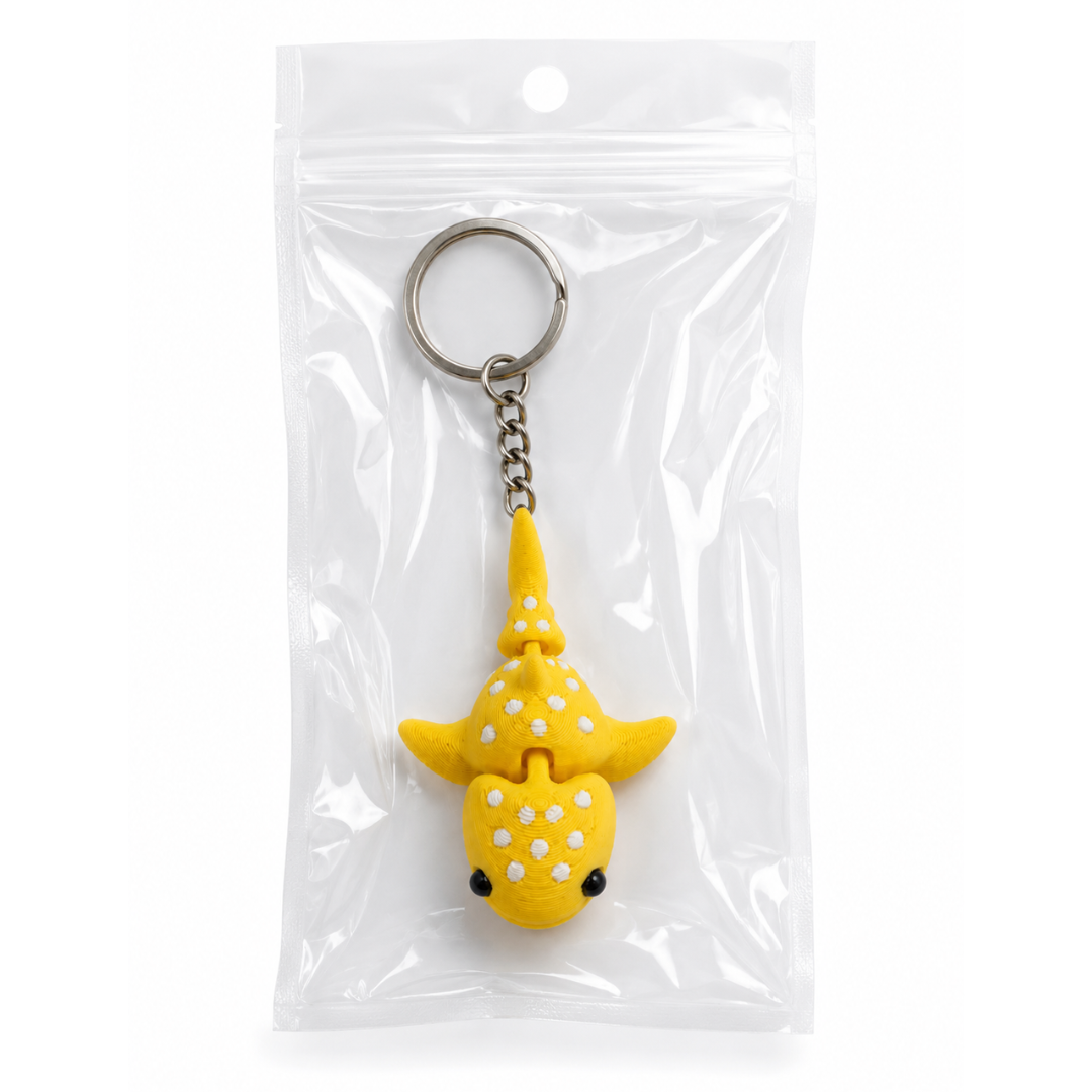 Finzor | Articulated Dragon Keychain