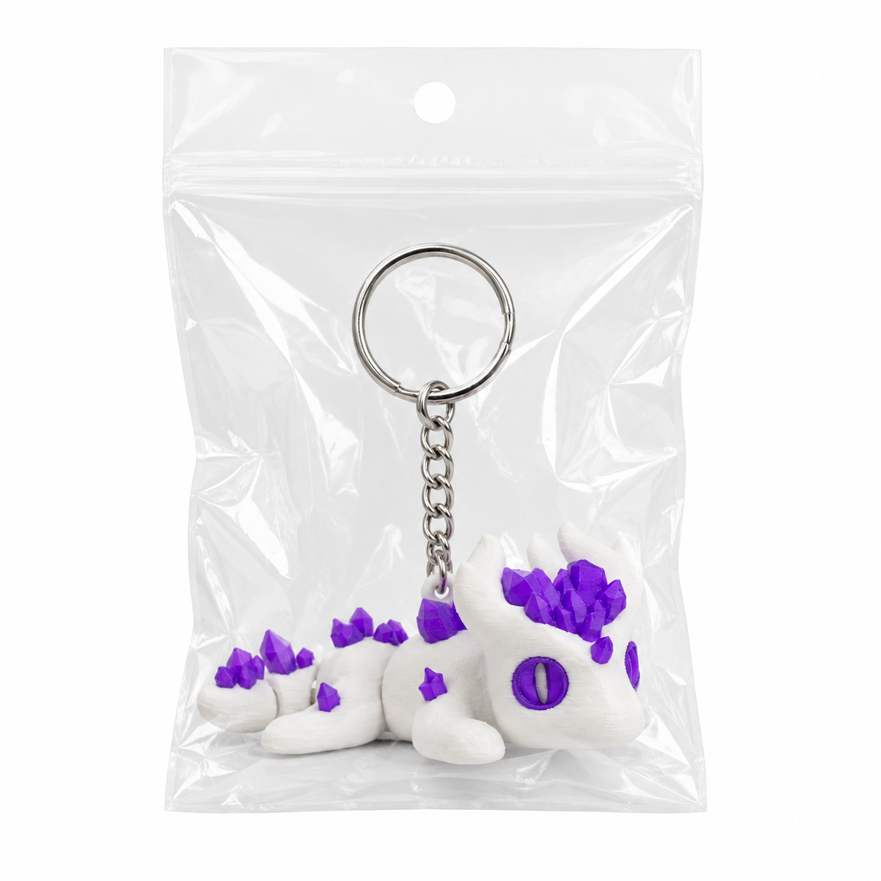 Lumicryst | Articulated Dragon Keychain