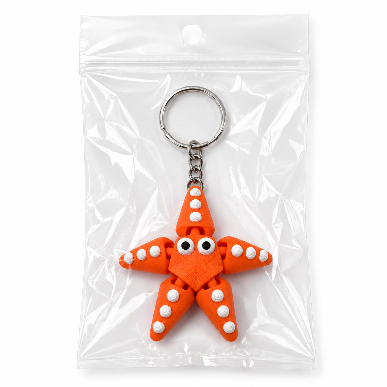 Starlish | Articulated Dragon Keychain